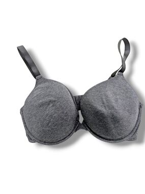 Seamless Comfort Molded T-Shirt Bra - Heather Gray, Size 40DD